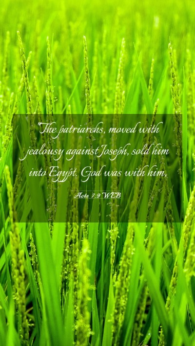 Picture 03 - Acts 7:9 WEB Mobile Phone Wallpaper - 