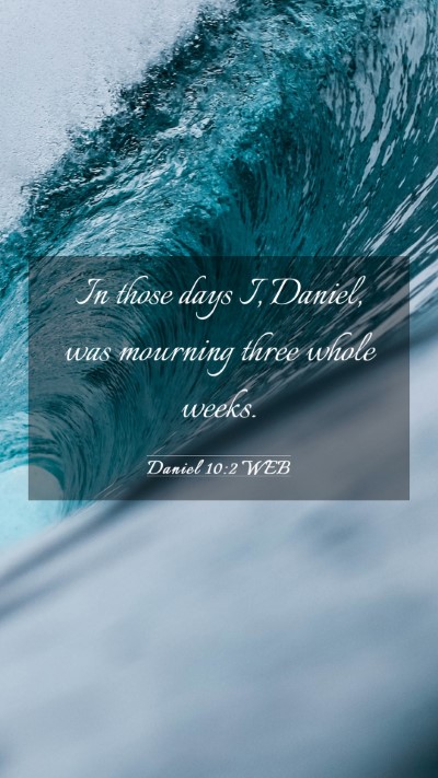 Picture 03 - Daniel 10:2 WEB Mobile Phone Wallpaper - In those days I, Daniel, was mourning three whole - Mobile Bible Verse Wallpaper