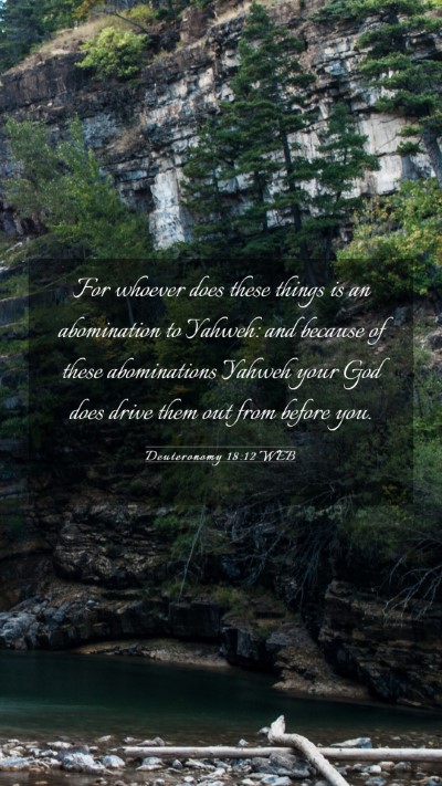 Picture 03 - Deuteronomy 18:12 WEB Mobile Phone Wallpaper - For whoever does these things is an abomination - Mobile Bible Verse Wallpaper