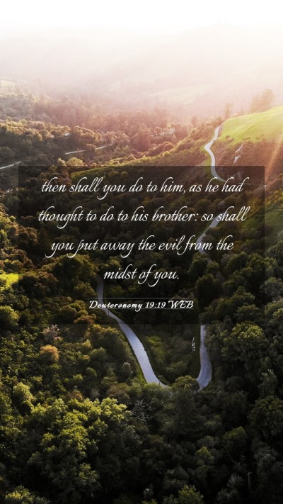 Picture 03 - Deuteronomy 19:19 WEB Mobile Phone Wallpaper - then shall you do to him, as he had thought to do - Mobile Bible Verse Wallpaper