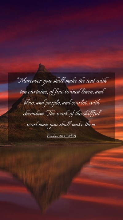 Picture 03 - Exodus 26:1 WEB Mobile Phone Wallpaper - 