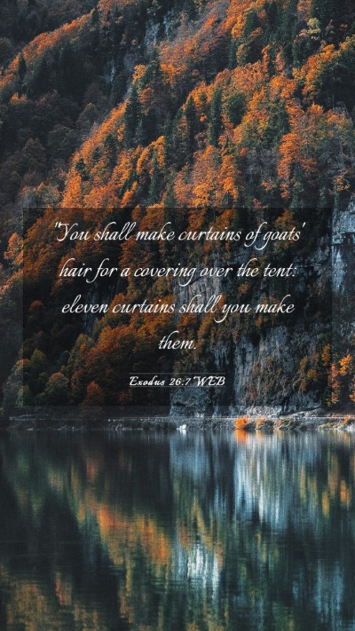 Picture 03 - Exodus 26:7 WEB Mobile Phone Wallpaper - 