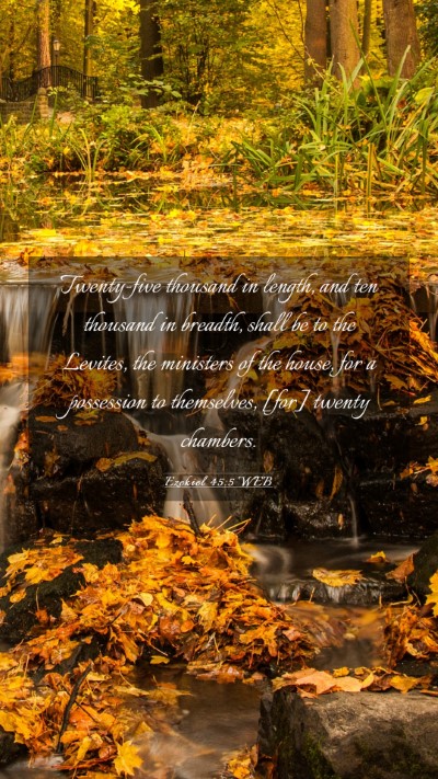 Picture 03 - Ezekiel 45:5 WEB Mobile Phone Wallpaper - Twenty-five thousand in length, and ten thousand - Mobile Bible Verse Wallpaper