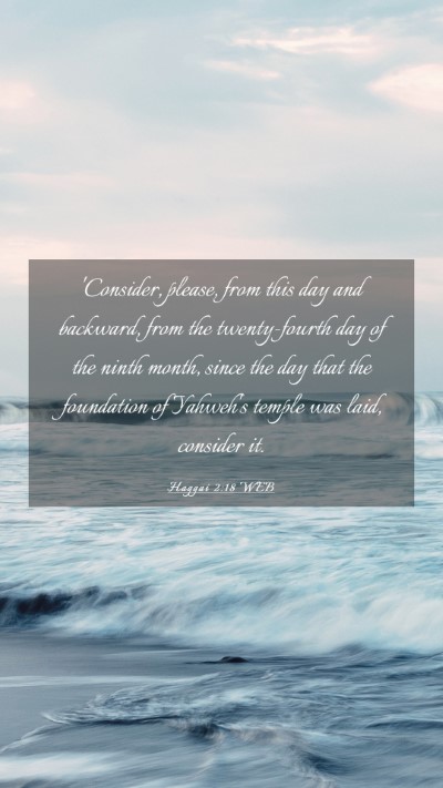 Picture 03 - Haggai 2:18 WEB Mobile Phone Wallpaper - 'Consider, please, from this day and backward, - Mobile Bible Verse Wallpaper