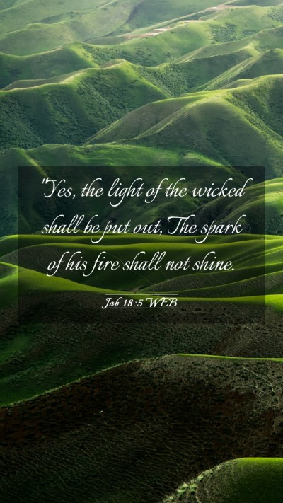 Picture 03 - Job 18:5 WEB Mobile Phone Wallpaper - 