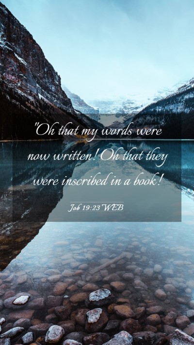 Picture 03 - Job 19:23 WEB Mobile Phone Wallpaper - 