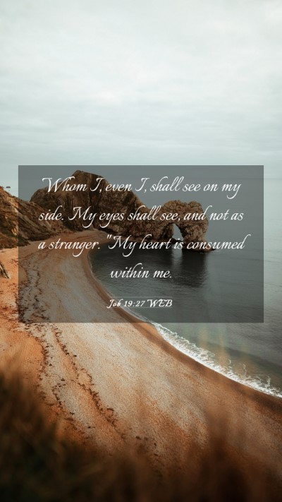 Picture 03 - Job 19:27 WEB Mobile Phone Wallpaper - Whom I, even I, shall see on my side. My eyes - Mobile Bible Verse Wallpaper