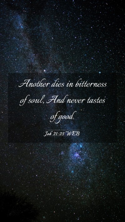 Picture 03 - Job 21:25 WEB Mobile Phone Wallpaper - Another dies in bitterness of soul, And never - Mobile Bible Verse Wallpaper