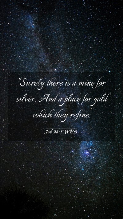 Picture 03 - Job 28:1 WEB Mobile Phone Wallpaper - 