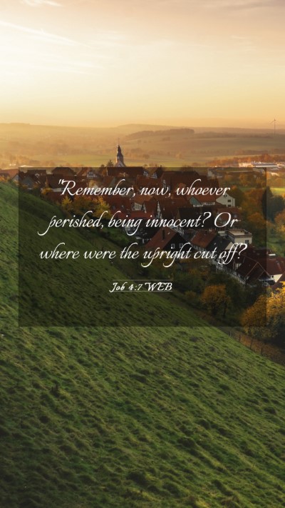 Picture 03 - Job 4:7 WEB Mobile Phone Wallpaper - 