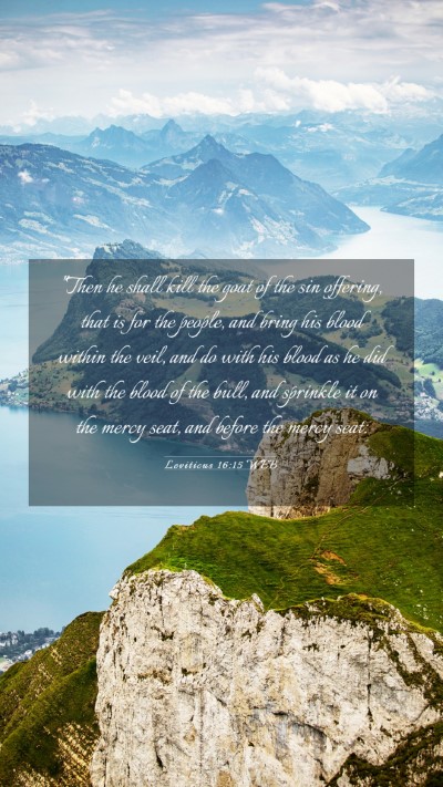 Picture 03 - Leviticus 16:15 WEB Mobile Phone Wallpaper - 