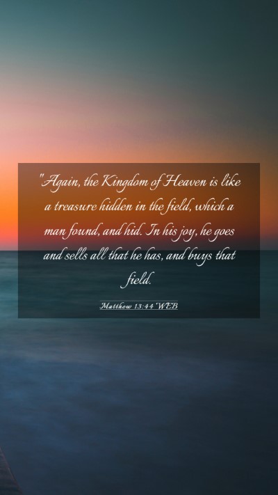 Picture 03 - Matthew 13:44 WEB Mobile Phone Wallpaper - 