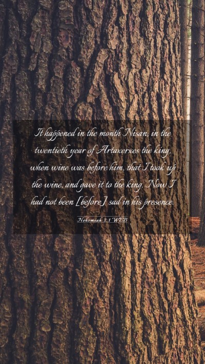 Picture 03 - Nehemiah 2:1 WEB Mobile Phone Wallpaper - It happened in the month Nisan, in the twentieth - Mobile Bible Verse Wallpaper