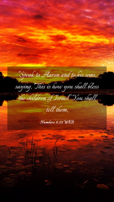 Picture 03 - Numbers 6:23 WEB Mobile Phone Wallpaper - 