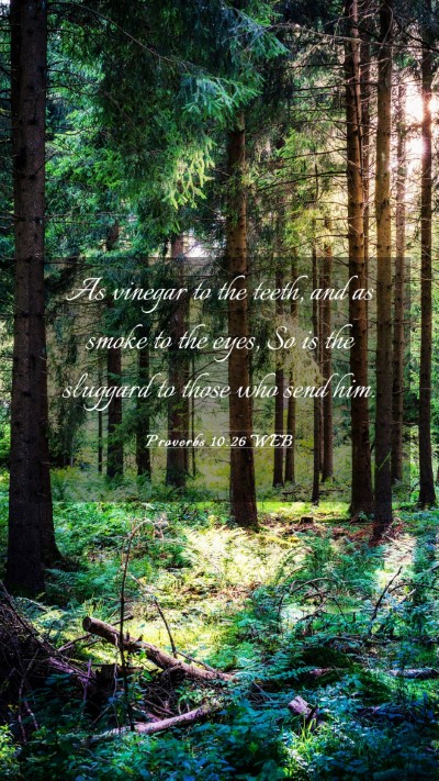 Picture 03 - Proverbs 10:26 WEB Mobile Phone Wallpaper - As vinegar to the teeth, and as smoke to the - Mobile Bible Verse Wallpaper