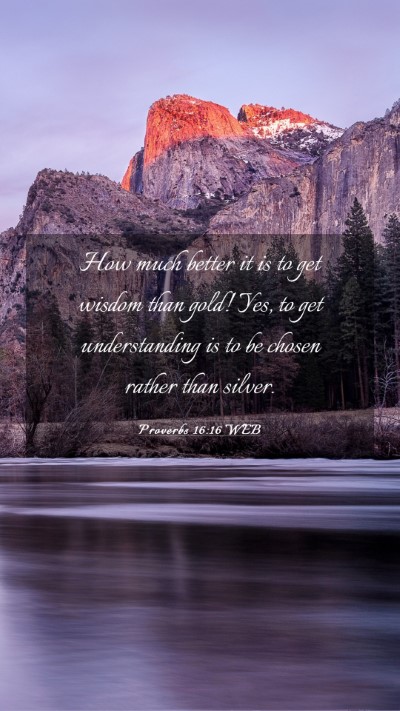 Picture 03 - Proverbs 16:16 WEB Mobile Phone Wallpaper - How much better it is to get wisdom than gold! - Mobile Bible Verse Wallpaper