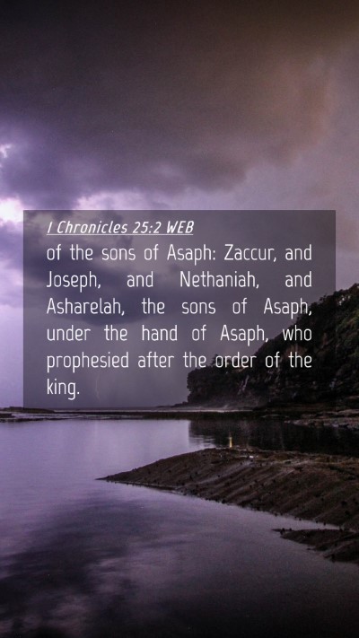 Picture 04 - 1 Chronicles 25:2 WEB Mobile Phone Wallpaper - of the sons of Asaph: Zaccur, and Joseph, and - Mobile Bible Verse Wallpaper