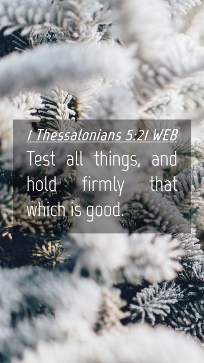 Picture 04 - 1 Thessalonians 5:21 WEB Mobile Phone Wallpaper - Test all things, and hold firmly that which is - Mobile Bible Verse Wallpaper