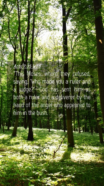 Picture 04 - Acts 7:35 WEB Mobile Phone Wallpaper - 