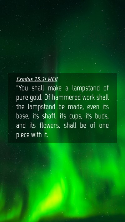 Picture 04 - Exodus 25:31 WEB Mobile Phone Wallpaper - 