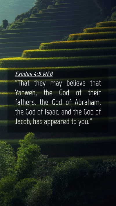 Picture 04 - Exodus 4:5 WEB Mobile Phone Wallpaper - 