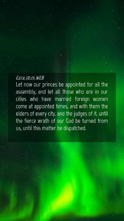 Picture 04 - Ezra 10:14 WEB Mobile Phone Wallpaper - Let now our princes be appointed for all the - Mobile Bible Verse Wallpaper