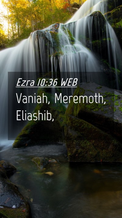 Picture 04 - Ezra 10:36 WEB Mobile Phone Wallpaper - Vaniah, Meremoth, - Mobile Bible Verse Wallpaper