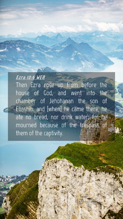 Picture 04 - Ezra 10:6 WEB Mobile Phone Wallpaper - Then Ezra rose up from before the house of God, - Mobile Bible Verse Wallpaper