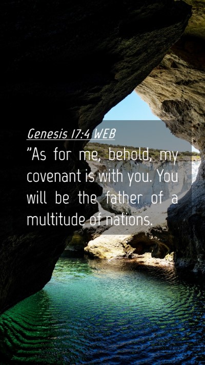 Picture 04 - Genesis 17:4 WEB Mobile Phone Wallpaper - 