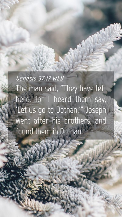 Picture 04 - Genesis 37:17 WEB Mobile Phone Wallpaper - The man said, 