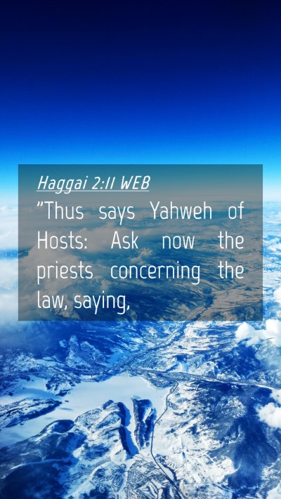 Picture 04 - Haggai 2:11 WEB Mobile Phone Wallpaper - 
