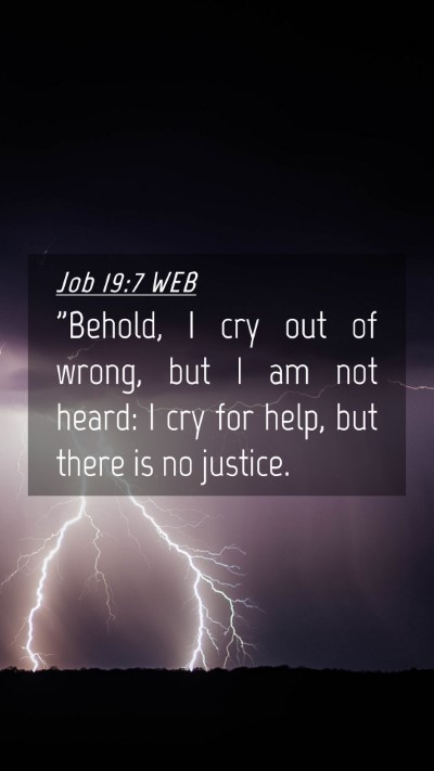 Picture 04 - Job 19:7 WEB Mobile Phone Wallpaper - 