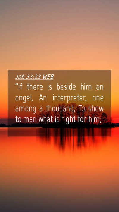 Picture 04 - Job 33:23 WEB Mobile Phone Wallpaper - 