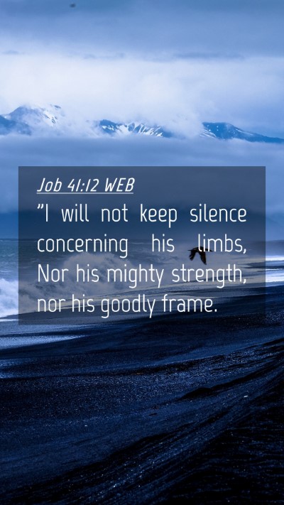 Picture 04 - Job 41:12 WEB Mobile Phone Wallpaper - 