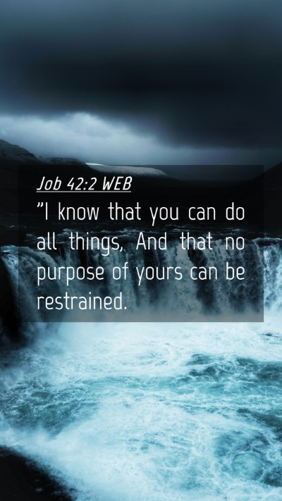 Picture 04 - Job 42:2 WEB Mobile Phone Wallpaper - 