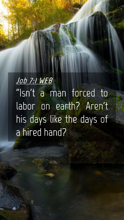 Picture 04 - Job 7:1 WEB Mobile Phone Wallpaper -