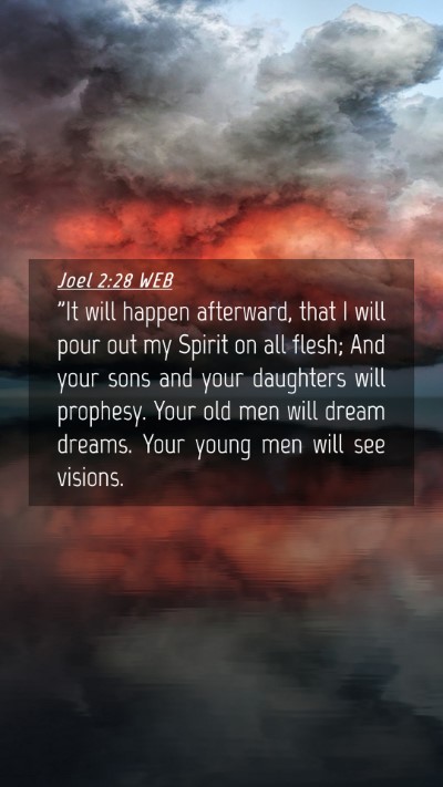 Picture 04 - Joel 2:28 WEB Mobile Phone Wallpaper - 