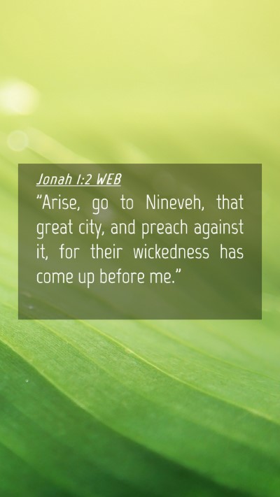 Picture 04 - Jonah 1:2 WEB Mobile Phone Wallpaper - 
