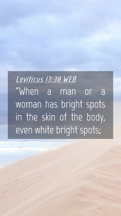 Picture 04 - Leviticus 13:38 WEB Mobile Phone Wallpaper - 