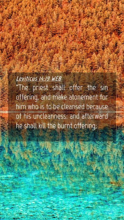 Picture 04 - Leviticus 14:19 WEB Mobile Phone Wallpaper - 