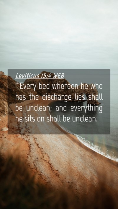 Picture 04 - Leviticus 15:4 WEB Mobile Phone Wallpaper - 