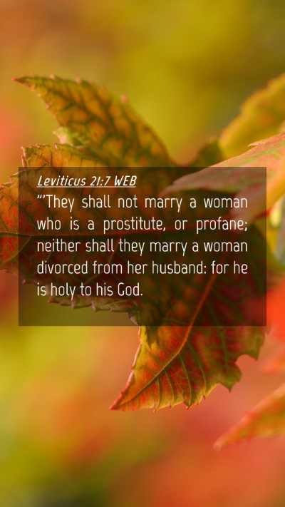 Picture 04 - Leviticus 21:7 WEB Mobile Phone Wallpaper - 