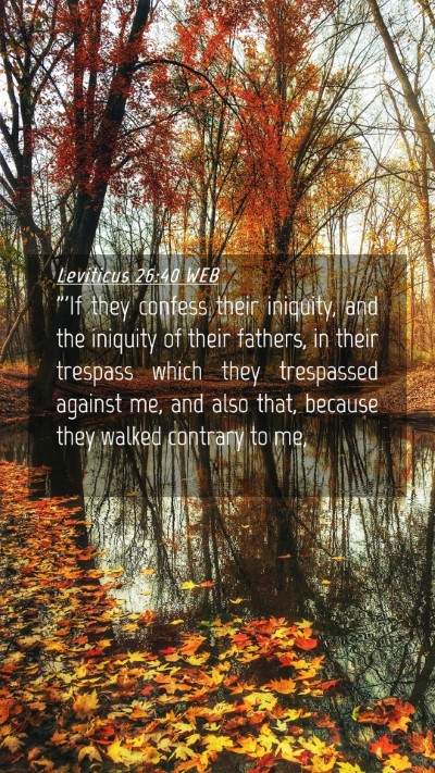 Picture 04 - Leviticus 26:40 WEB Mobile Phone Wallpaper - 