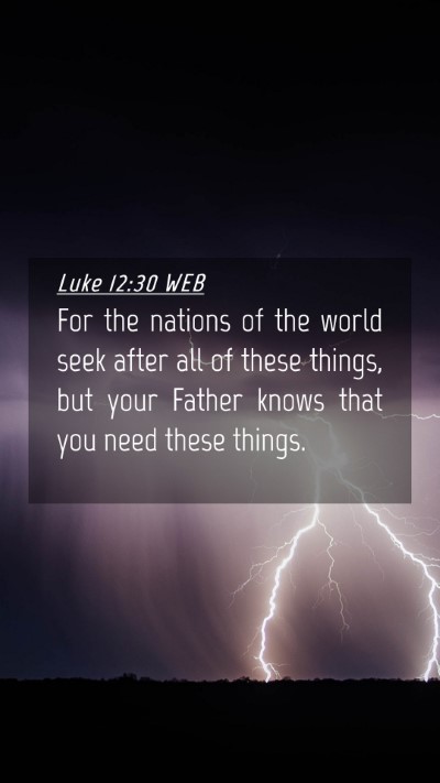 Picture 04 - Luke 12:30 WEB Mobile Phone Wallpaper - For the nations of the world seek after all of - Mobile Bible Verse Wallpaper