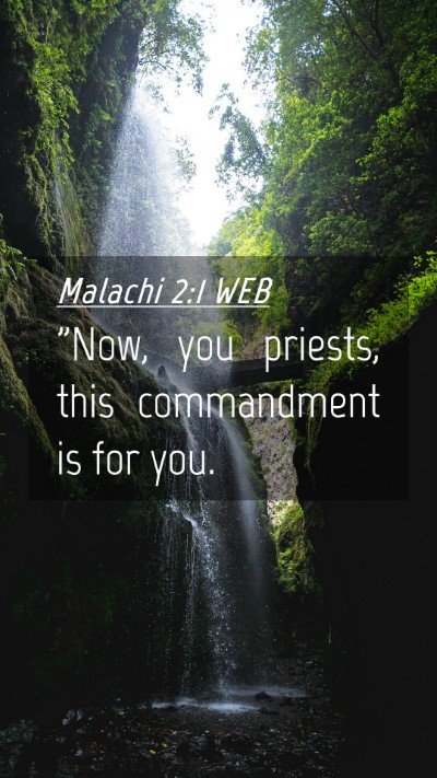 Picture 04 - Malachi 2:1 WEB Mobile Phone Wallpaper - 