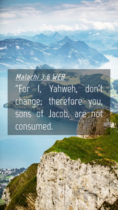 Picture 04 - Malachi 3:6 WEB Mobile Phone Wallpaper - 