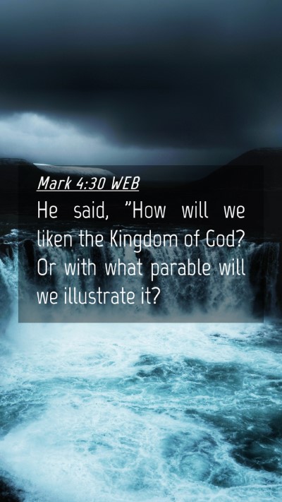Picture 04 - Mark 4:30 WEB Mobile Phone Wallpaper - He said, 