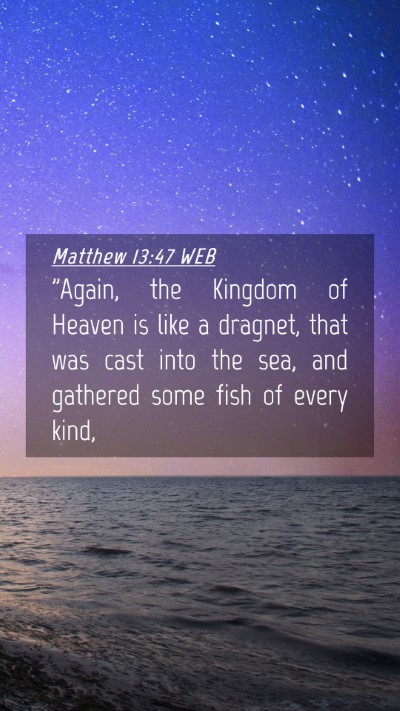 Picture 04 - Matthew 13:47 WEB Mobile Phone Wallpaper - 