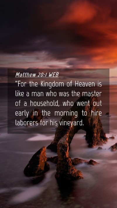 Picture 04 - Matthew 20:1 WEB Mobile Phone Wallpaper - 