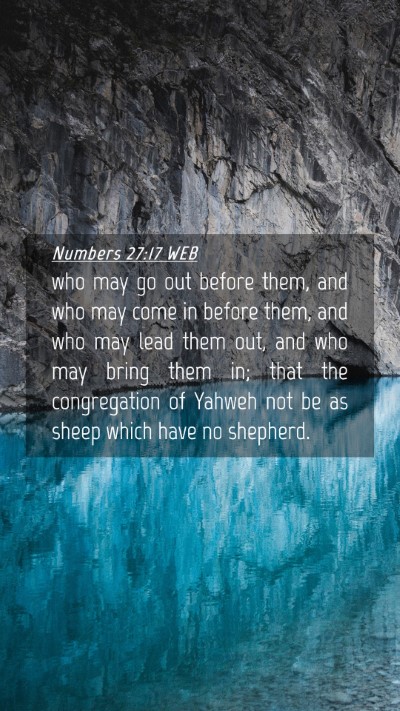 Picture 04 - Numbers 27:17 WEB Mobile Phone Wallpaper - who may go out before them, and who may come in - Mobile Bible Verse Wallpaper